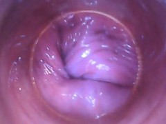 Slutty czech girl stretches her narrow vagina to the strange